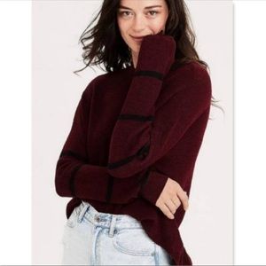 American Eagle Outfitters Dark Cherry Red Pullover
Sweater XS
